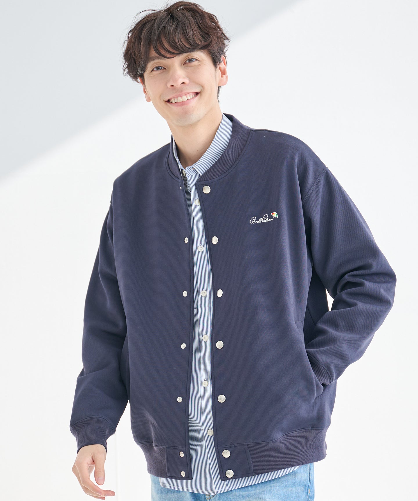 Arnold Palmer 【残り2点】シェア ミラノリブポンチブルゾン